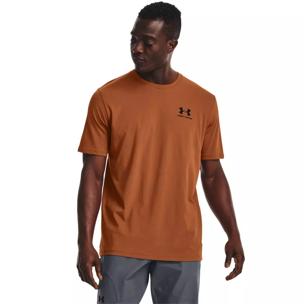 Tan under armour discount shirt